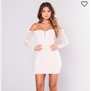 Fashion Nova Maura Mesh Dress